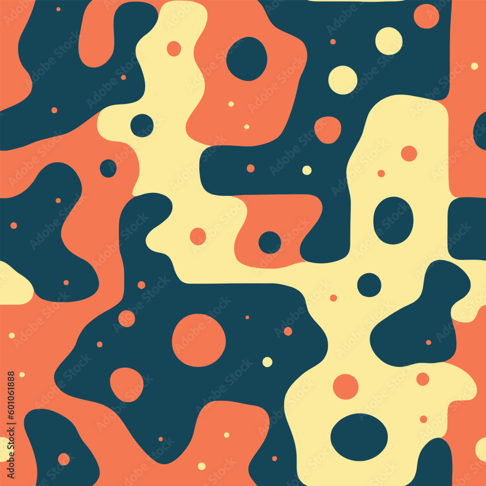 Pond of Tranquility: A Soothing and Calming Abstract Pattern of Liquid Shapes Pond of Tranquility: A Soothing and Calming Abstract Pattern of Liquid Shapes