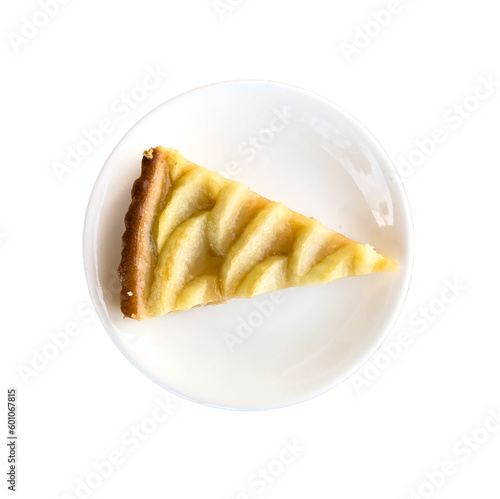 Sweet dessert food isolate on white photo