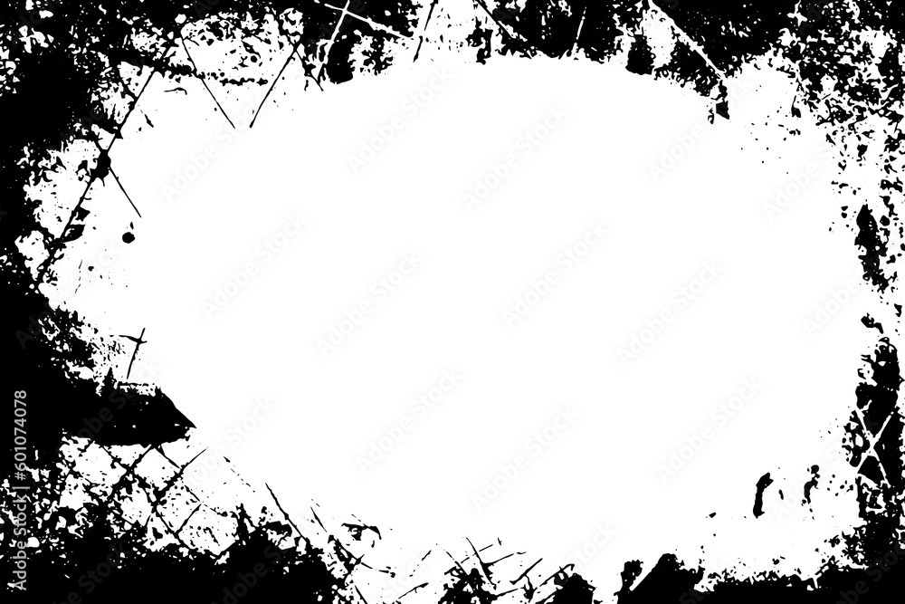 Grunge border texture background. Abstract frame overlay. PNG graphic illustration with transparent background. Grunge border texture background. Abstract frame overlay. PNG graphic illustration with transparent background.