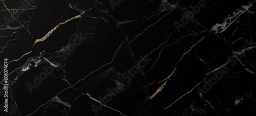 Black marble with golden lines pattern design