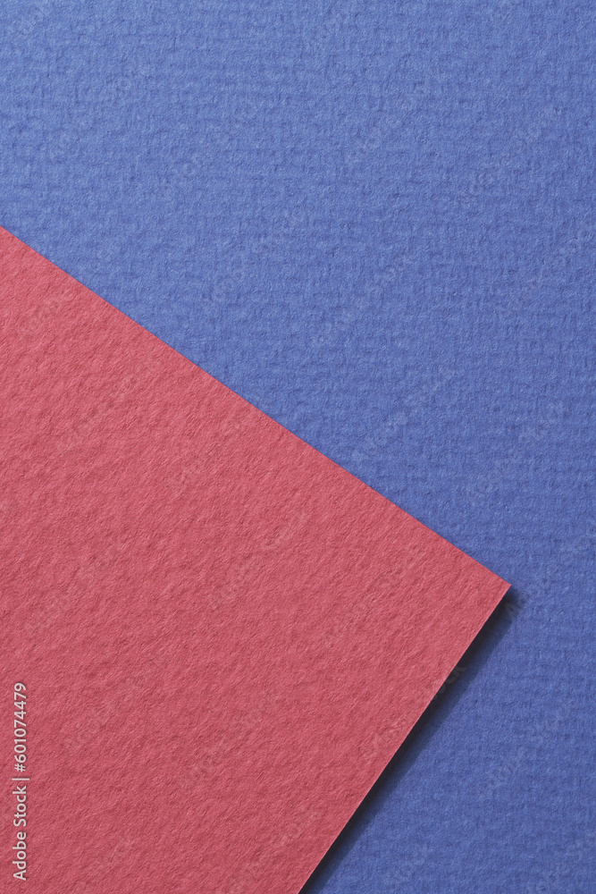Rough kraft paper background, paper texture burgundy blue colors. Mockup with copy space for text Rough kraft paper background, paper texture burgundy blue colors. Mockup with copy space for text