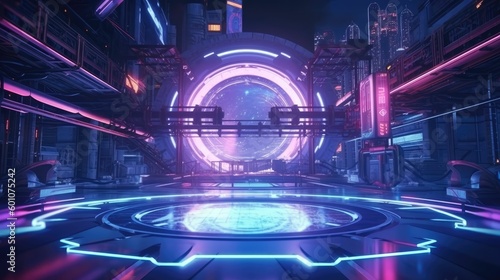 Wallpaper Mural 3D Rendering Illustration of Gaming Background Abstract Torontodigital.ca