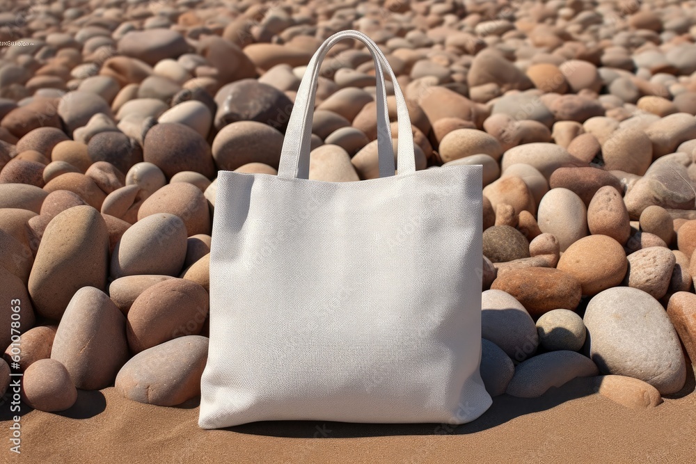 Obraz premium tote bag mockup