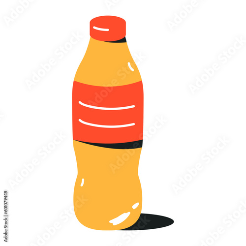Pack of Drinks Flat Icons 

