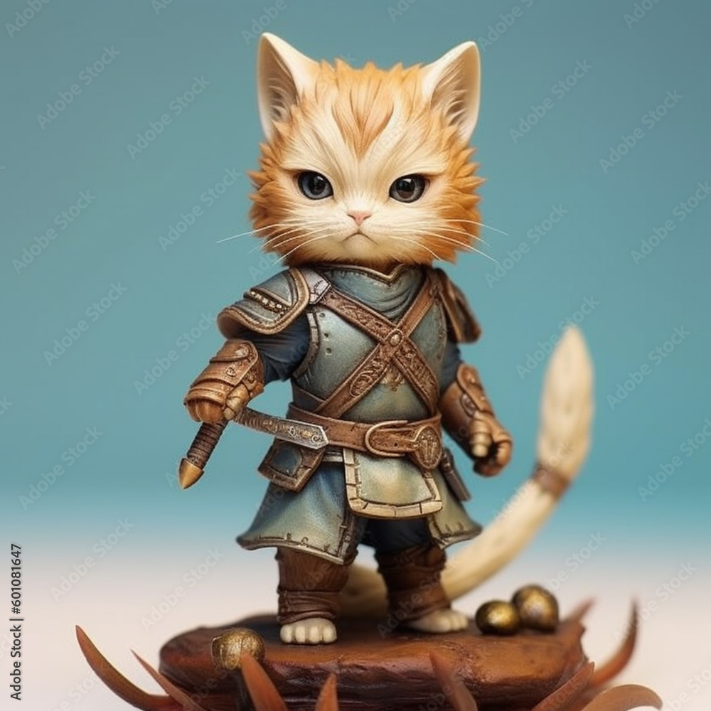 Cute Cat warrior Cute Cat warrior
