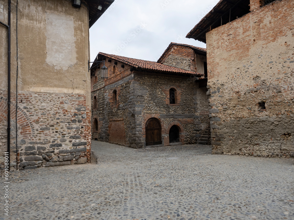 Riccetto di Candelo medieval town in piedmont