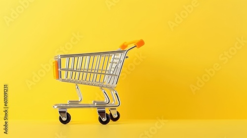 Close up of shopping concept with buyer and shopping bags