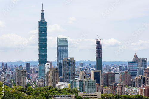 Taipei city landmark in Taiwan