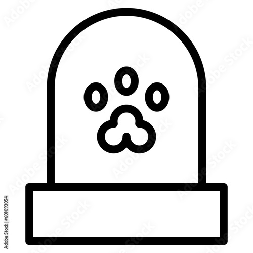 pet grave line 