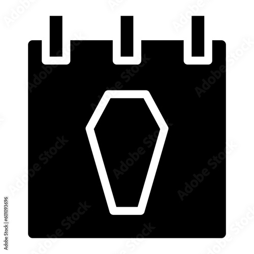 funeral date glyph 