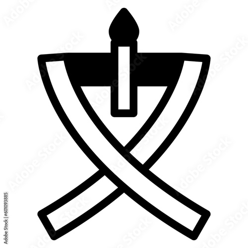 funeral ribbon dualtone 