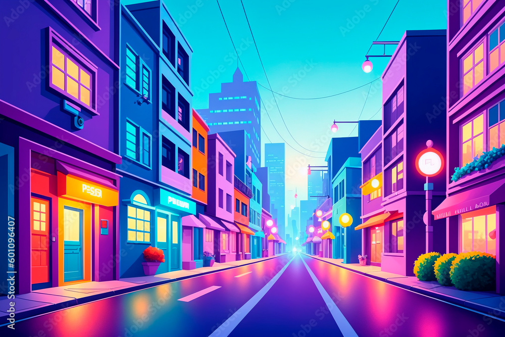 Obraz premium Generative concept art illustration. Generative ai.