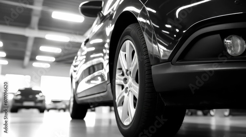 Wallpaper Mural Car in automobile repair service center Torontodigital.ca