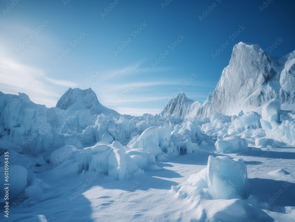 The Pristine Solitude of a Glacial Wonderland The Pristine Solitude of a Glacial Wonderland