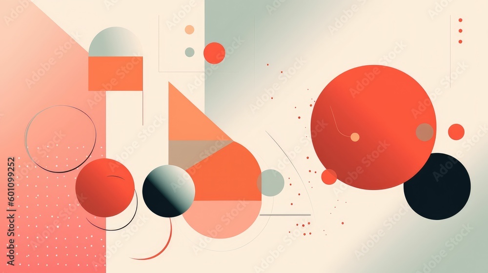 Abstract minimalist illustration Abstract minimalist illustration