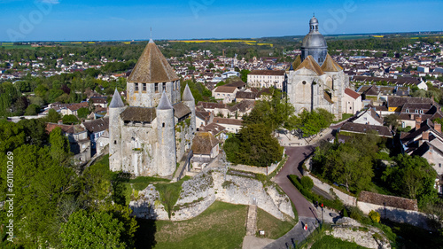 Aerial view of the Tour César (