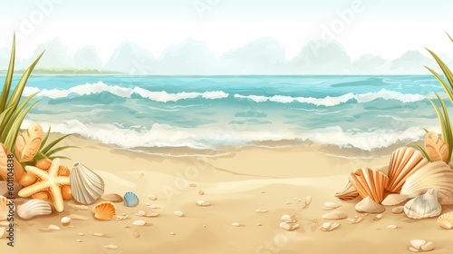 Seashore background