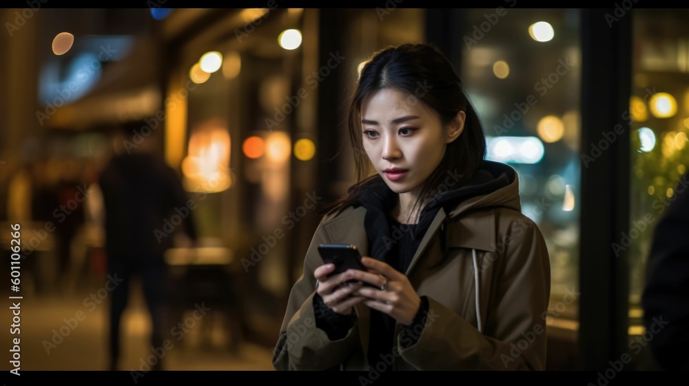 Woman using mobile phone Woman using mobile phone