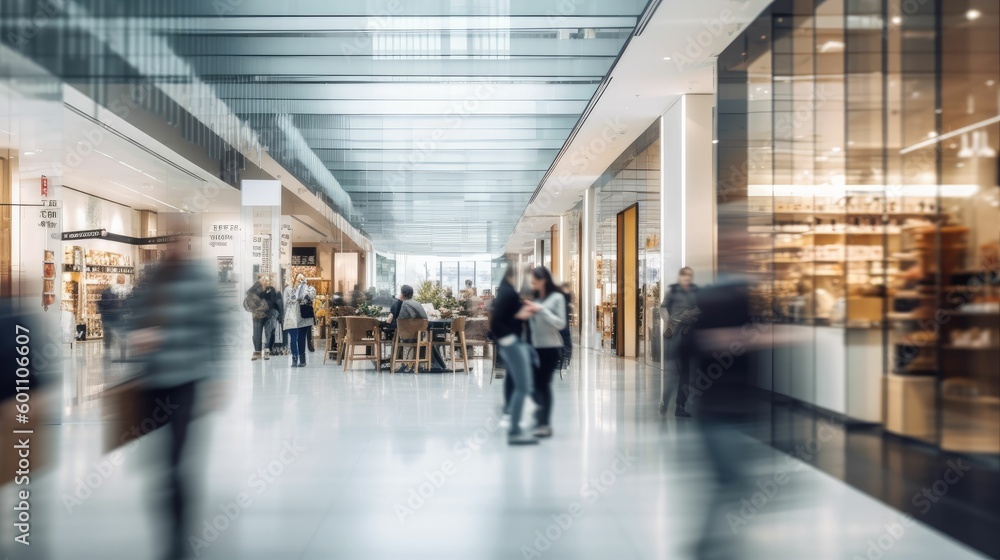 custom made wallpaper toronto digitalBlurred background of modern department store