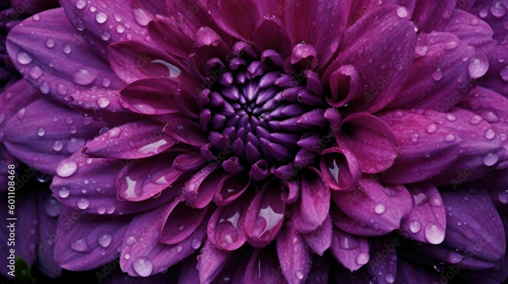 Purple Chrysanthemum Flower Purple Chrysanthemum Flower