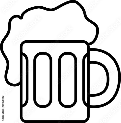 Mugs of Beer doodle illustration