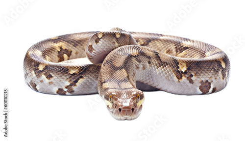 Snake isolated on transparent background cutout image