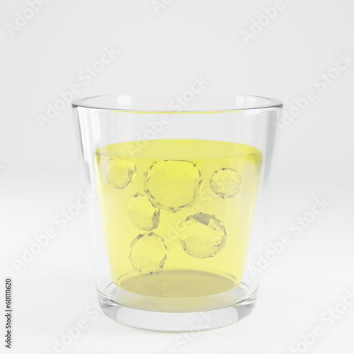 3D rendering soft drink photo