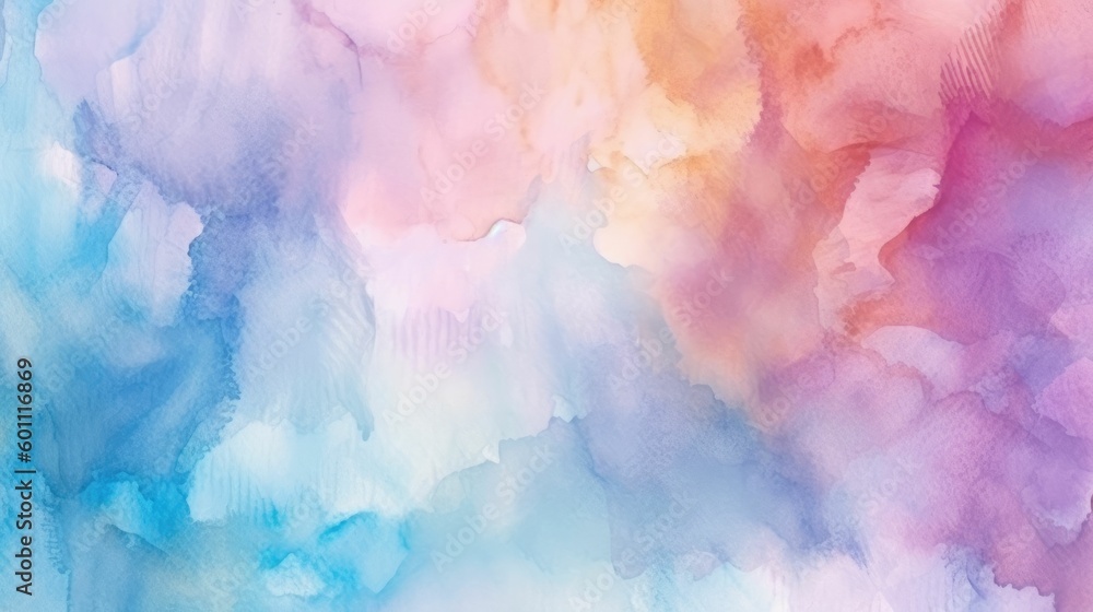 Abstract watercolor background with copy space for design