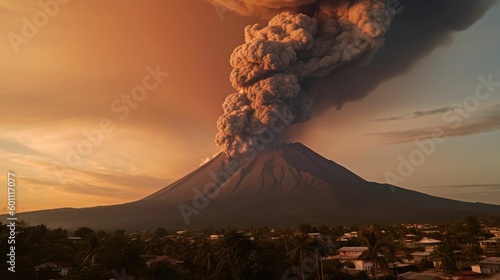 Fotografija Volcano eruption in Guatemala