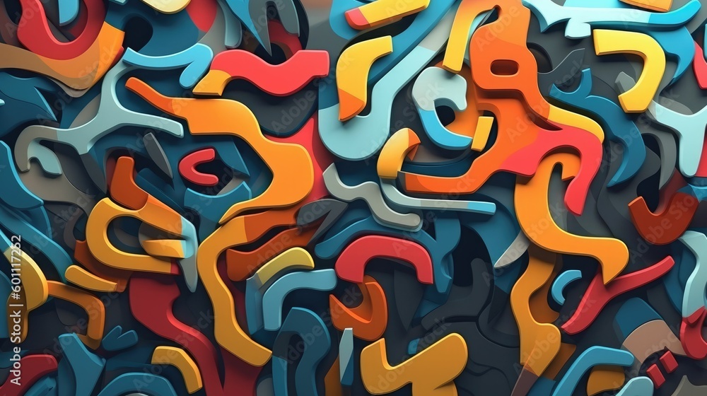 custom made wallpaper toronto digitalColorful graffiti art background