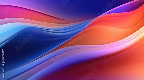 Dynamic trendy simple fluid color gradient abstract