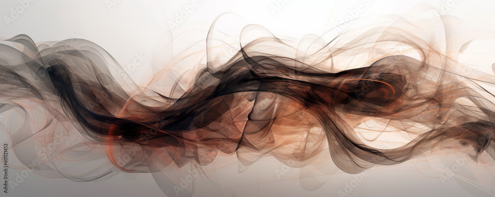 Abstract background of brown smoke Abstract background of brown smoke