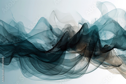 Abstract background of blue light