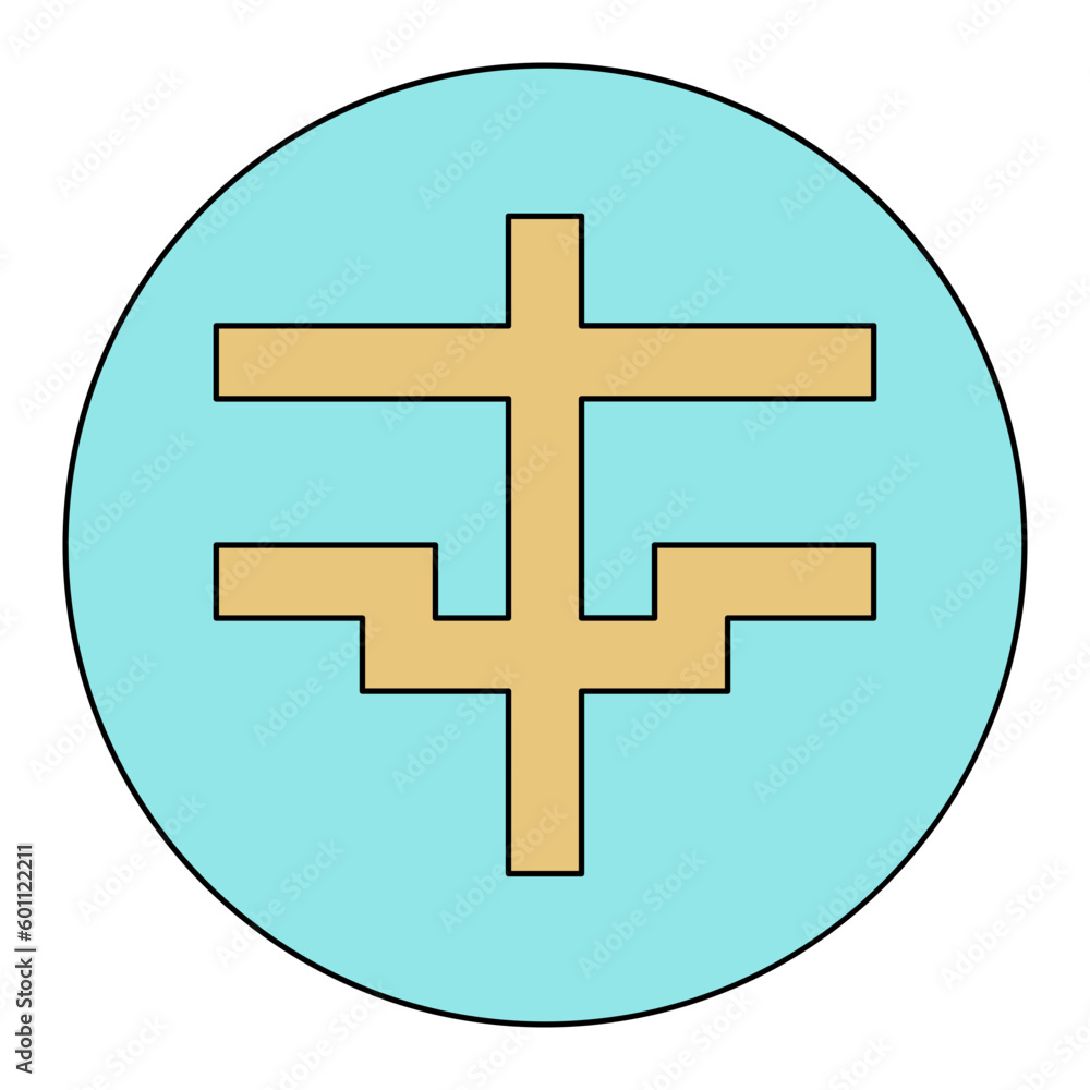 Obraz premium Crossroads icon