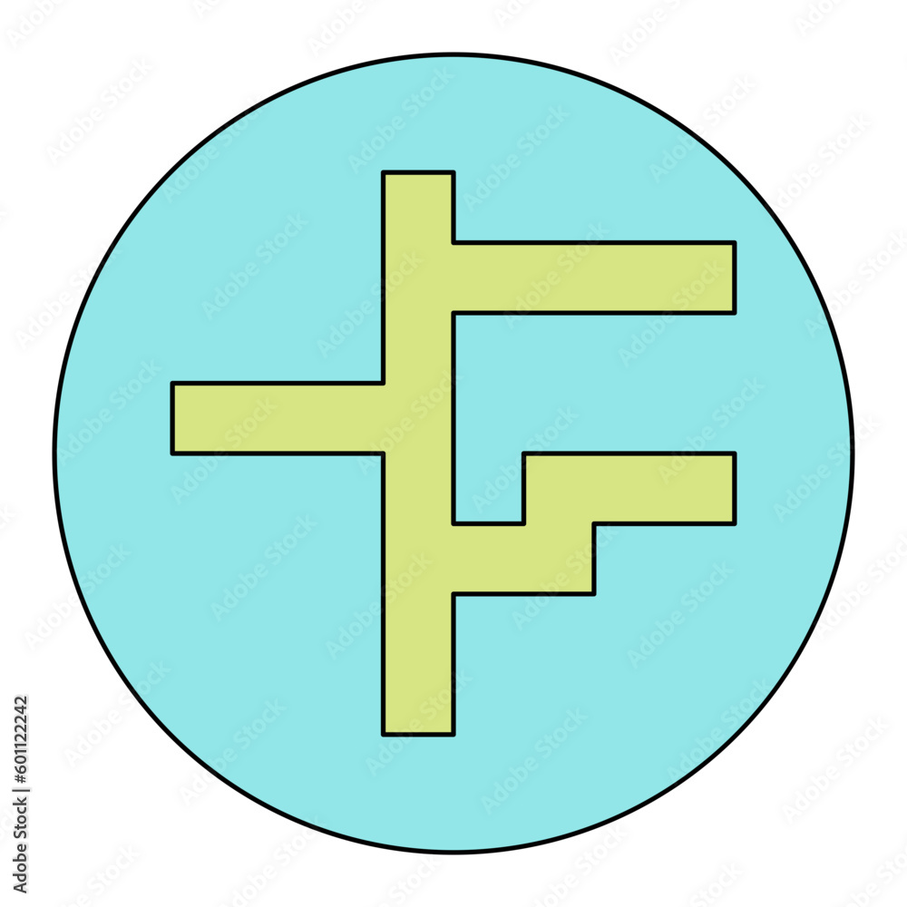 Obraz premium Crossroads icon