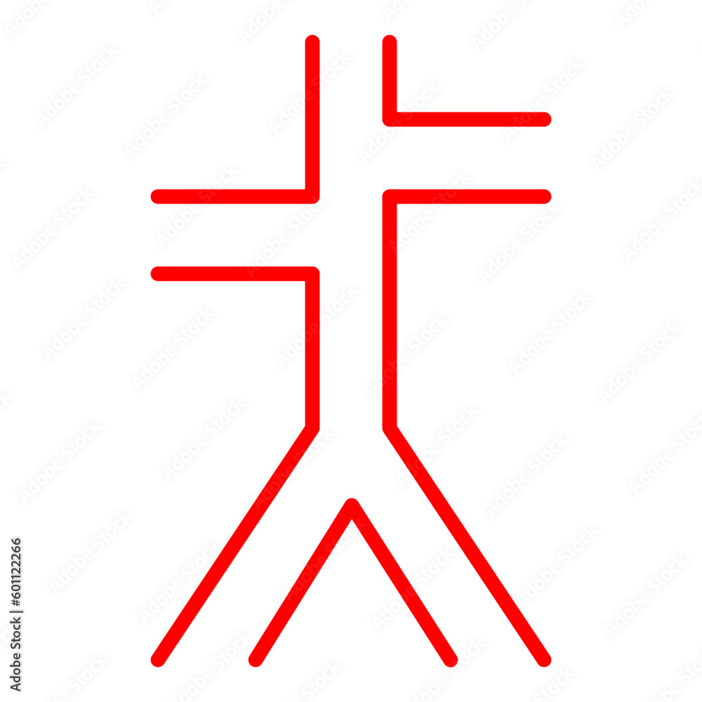 Obraz premium Crossroads icon