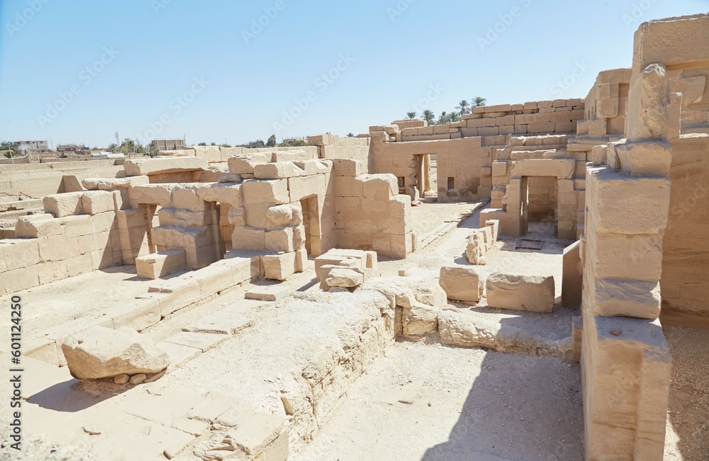 The Mortuary Temple of Seti I on Luxor's West Bank, Known for Its Exquisite Reliefs The Mortuary Temple of Seti I on Luxor's West Bank, Known for Its Exquisite Reliefs