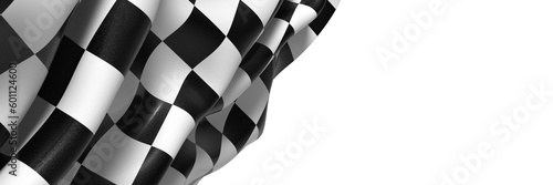 Canvastavla Checkered flag, race flag background