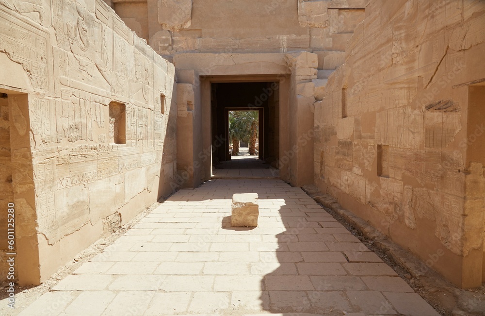 The Mortuary Temple of Seti I on Luxor's West Bank, Known for Its Exquisite Reliefs