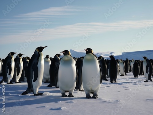 Penguin Parade  A Waddling Journey Across the Antarctic Ice