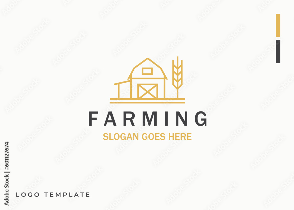 Farmland Premium Vector Logo With Wheat. Classic Elegant Branding Identity for Product or Business Company. Design Logo Templates. Farmland Premium Vector Logo With Wheat. Classic Elegant Branding Identity for Product or Business Company. Design Logo Templates.