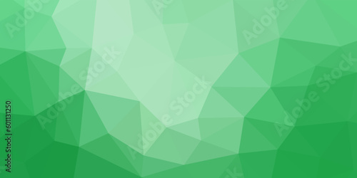 abstract triangles green background. vector illustration.