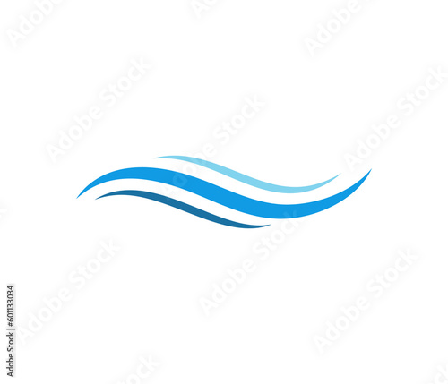 Water wave icon vector isolated on transparent backgrounds