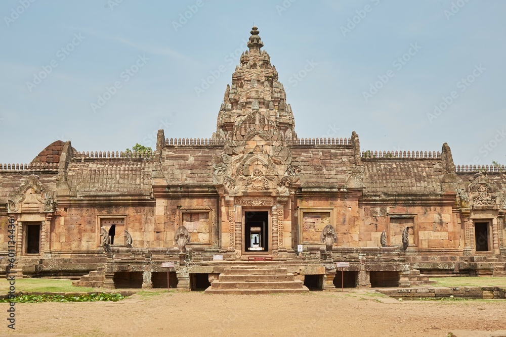 The Khmer Temple of Phnom Rung, Built Atop a Volcano in Buriram Province, Thailand