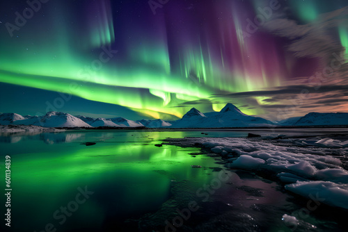 The magic of the Northern Lights: Scandinavia's fascinating natural spectacle, Generative AI