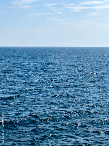 SunnyOcean Background Views, waves, blue sky