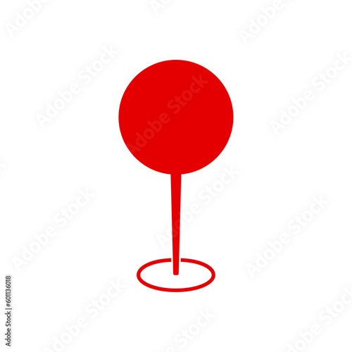 International Map Pin Circle
