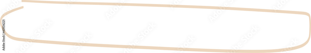 Naklejka premium Doodle Ellipse Shape Or Frame