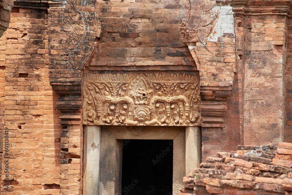 Prasat Muang Tam, a Beautiful Khmer Temple Located in Buriram Province, Thailand