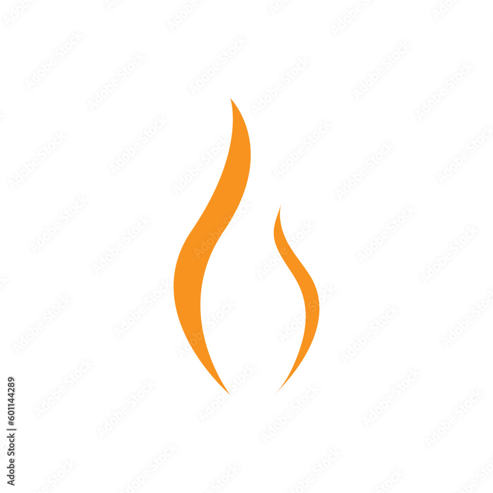 Modern fire logo or icon design. Vector illustration Modern fire logo or icon design. Vector illustration